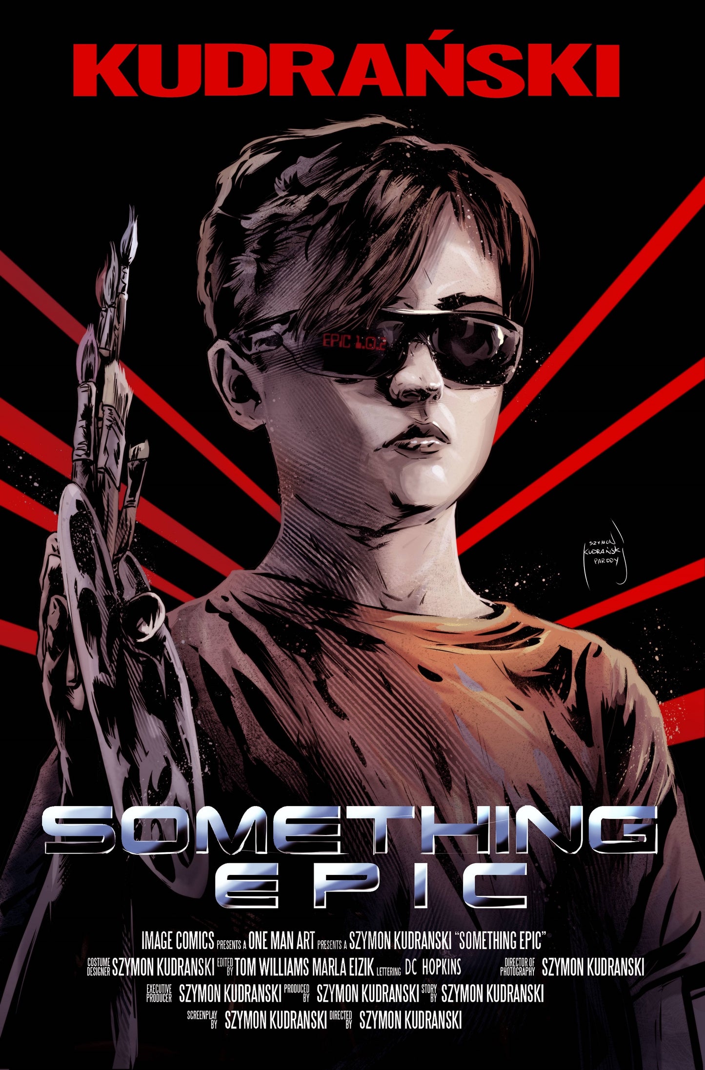 Something Epic #1 2Nd Print B Terminator Homage Variant (06/07/2023) Image