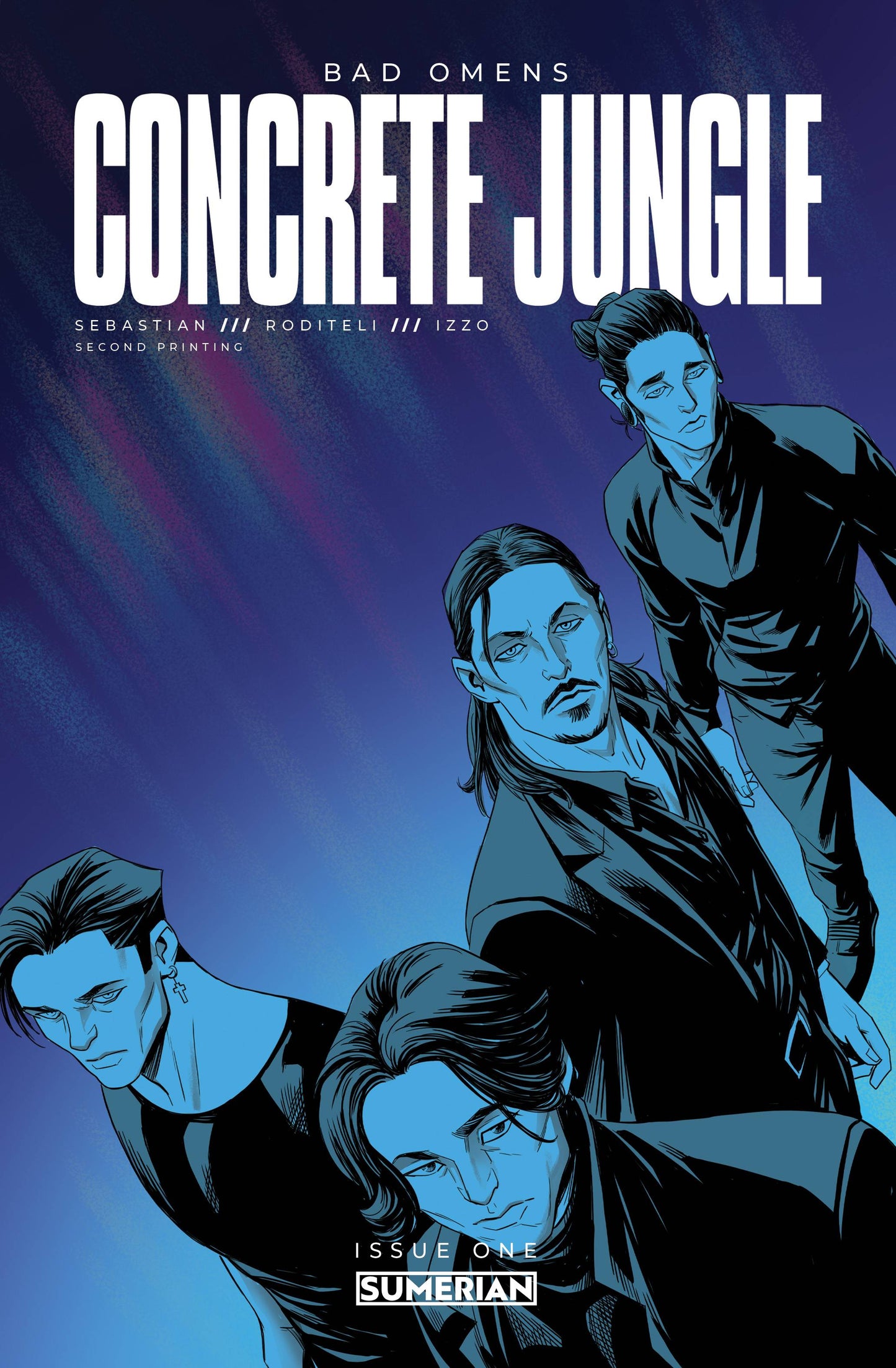 Bad Omens Concrete Jungle #1 (Of 4) 2nd Print Ivan Fiorelli Variant (10/18/2023) Massive - Sumerian - Golden Apple Comics