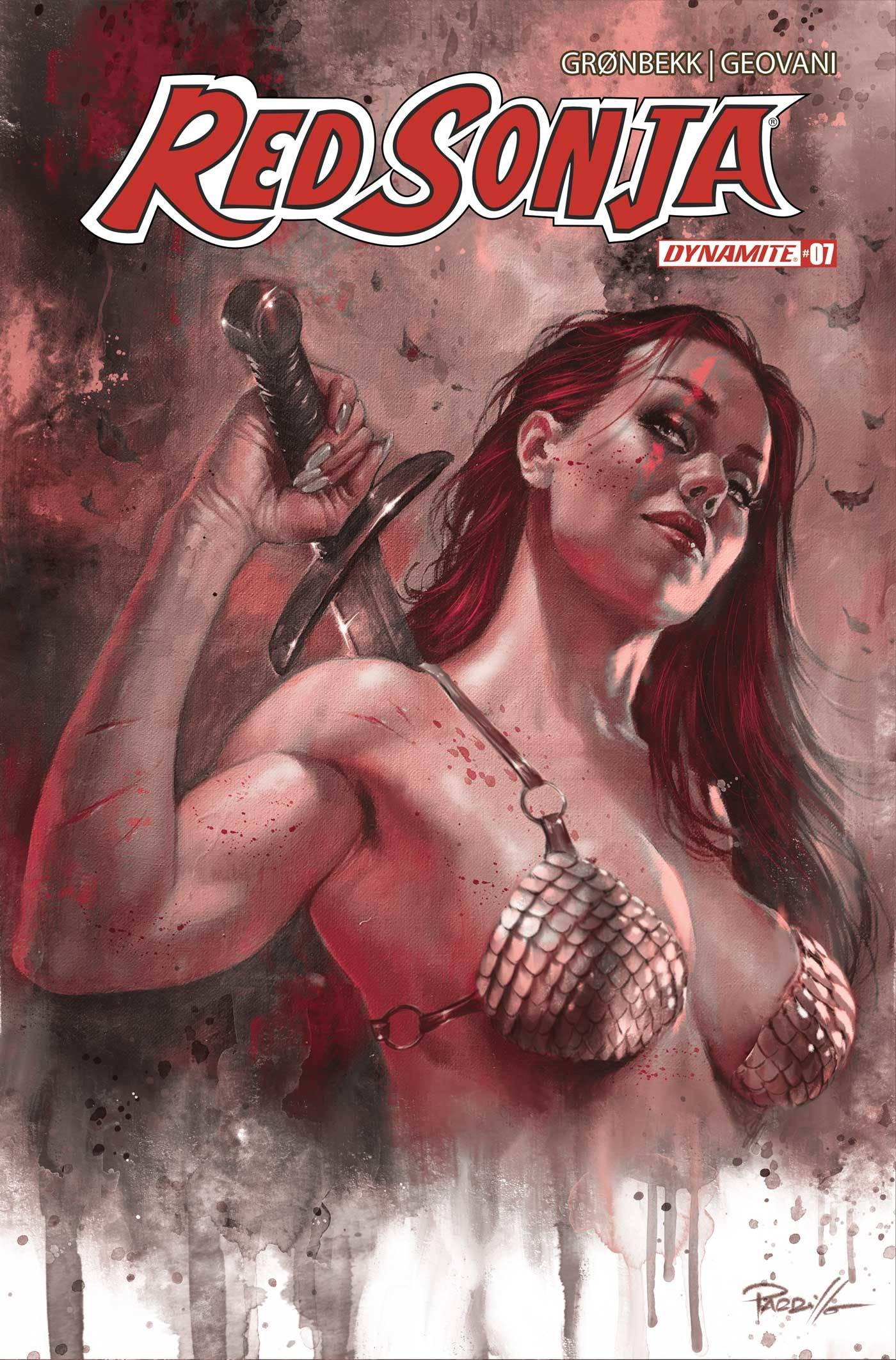 Red Sonja 2023 #7 P 1:10 FOC Lucio Parrillo Tint Variant (01/24/2024) Dynamite