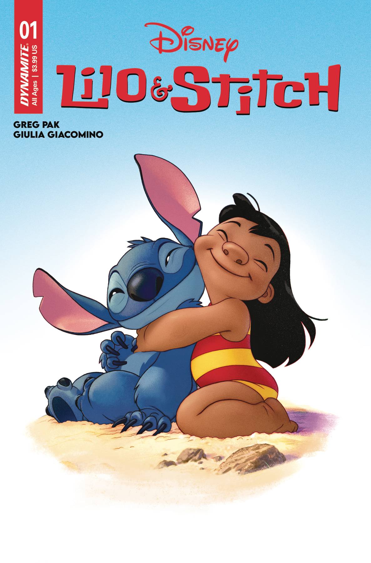 Lilo & Stitch #1 R 1:10 FOC Joshua Middleton Figures Variant (01/31/2024) Dynamite