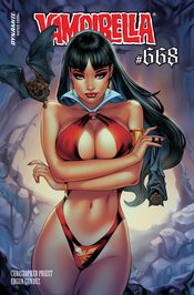 Vampirella #668 B Elias Chatzoudis Variant (04/17/2024) Dynamite