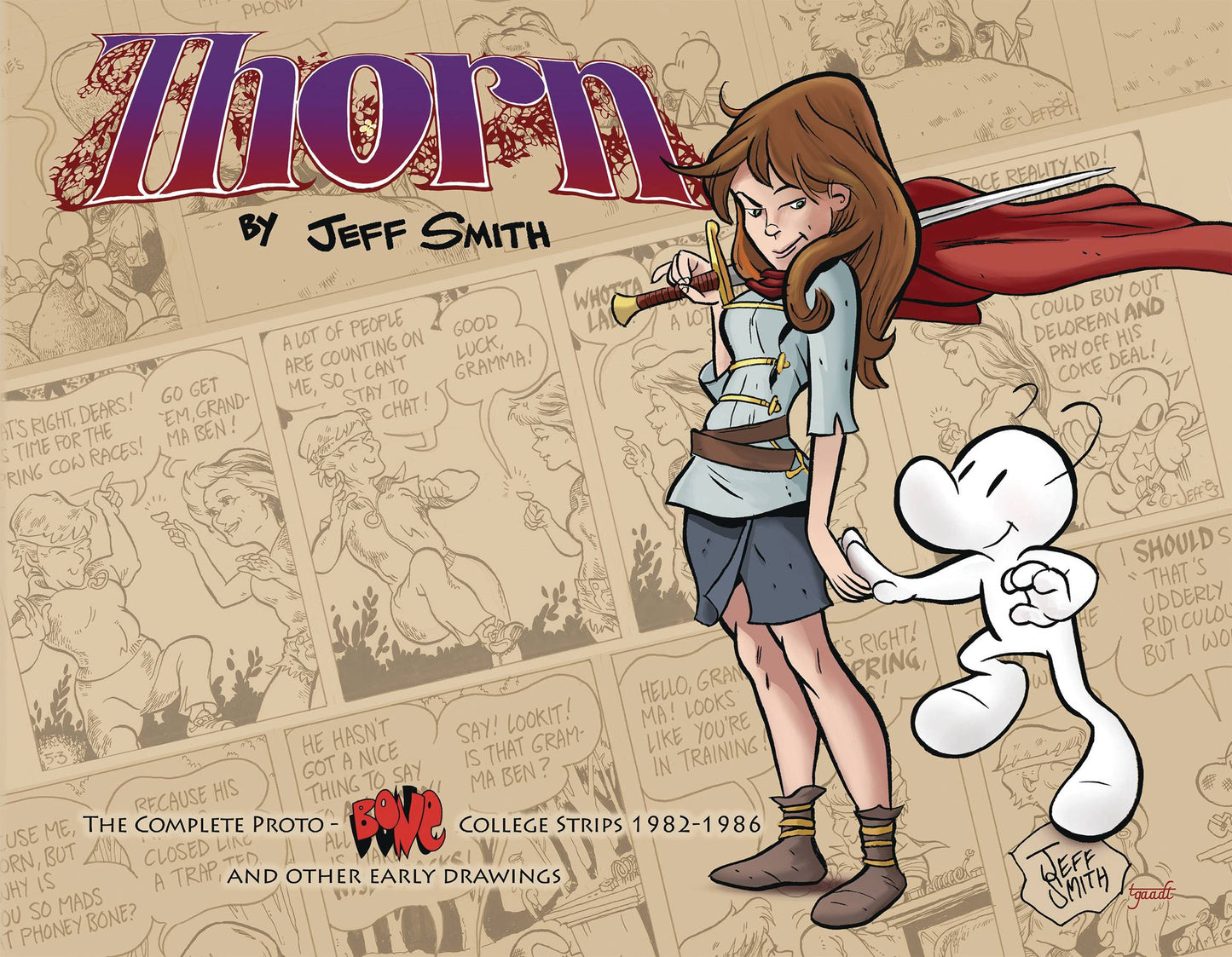 Thorn Comp Proto Bone College Strips 1982-1986 Other Drawing (01/15/2025) Cartoon Books