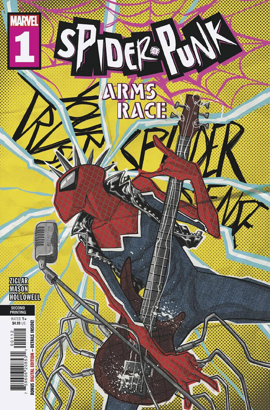 Spider-Punk Arms Race #1 A 2nd Print David Baldeon Variant (04/03/2024) Marvel