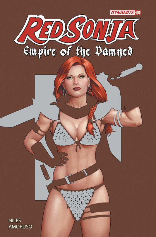 Red Sonja Empire Damned #1 S 1:5 John Tyler Christopher Foil Variant (04/03/2024) Dynamite