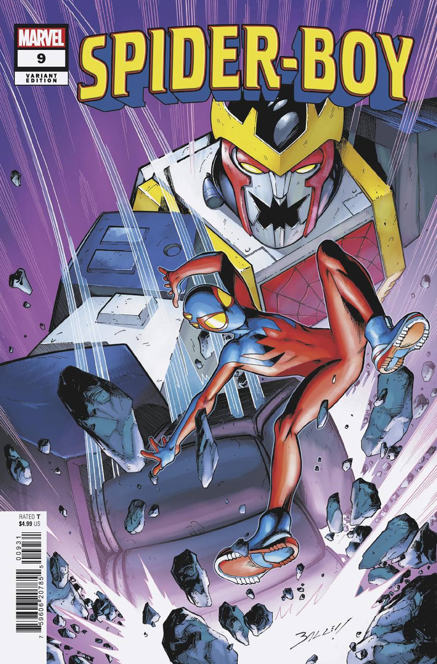 Spider-Boy #9 C Mark Bagley Variant (07/10/2024) Marvel - Golden Apple Comics