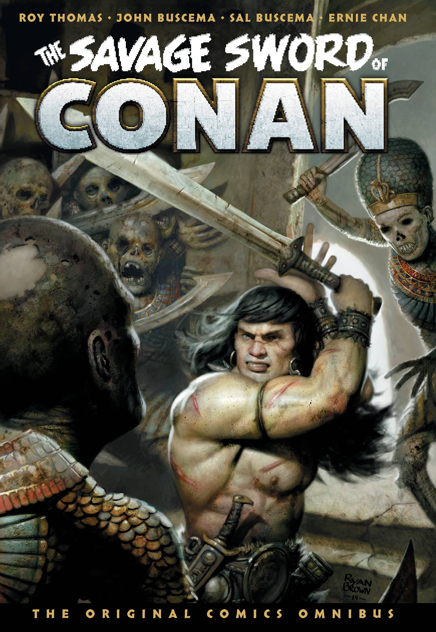 Savage Sword Of Conan Orig Omnibus Reg Gn Vol 03 (10/02/2024) Titan Comics