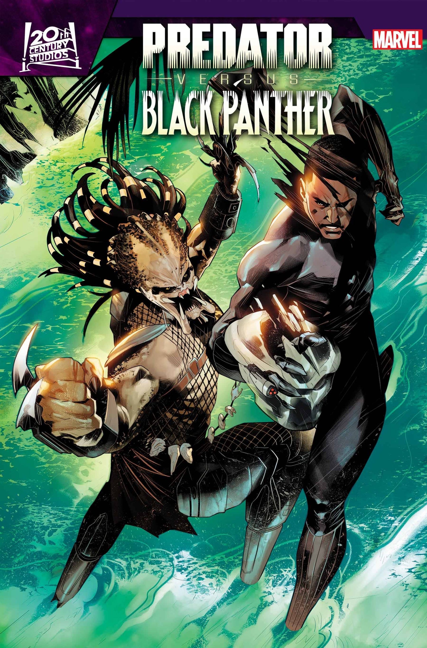 Predator Vs Black Panther #1 C (Of 4) Edwin Galmon Variant (08/21/2024) Marvel - Golden Apple Comics