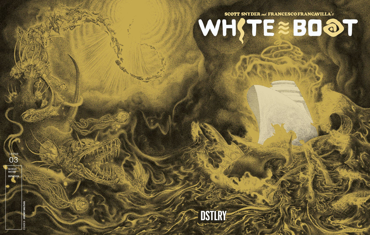 White Boat #3 (Of 3) D 1:15 Jeremy Bastian Variant (01/21/2026) Dstlry