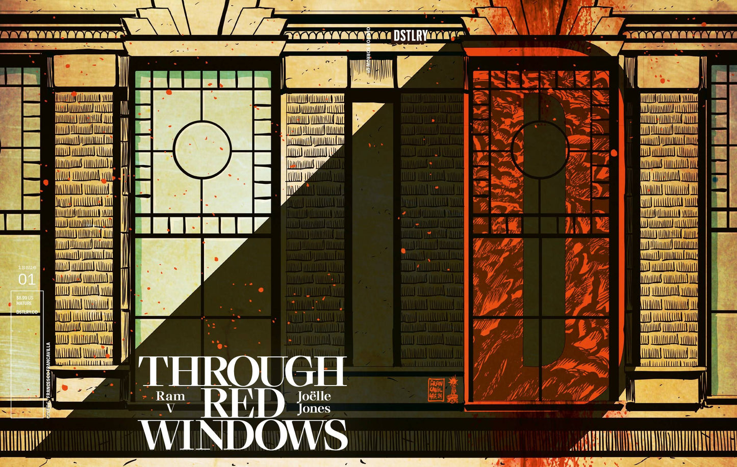 Through Red Windows #1 (Of 3) E 1:50 Francesco Francavilla Variant (08/06/2025) Dstlry