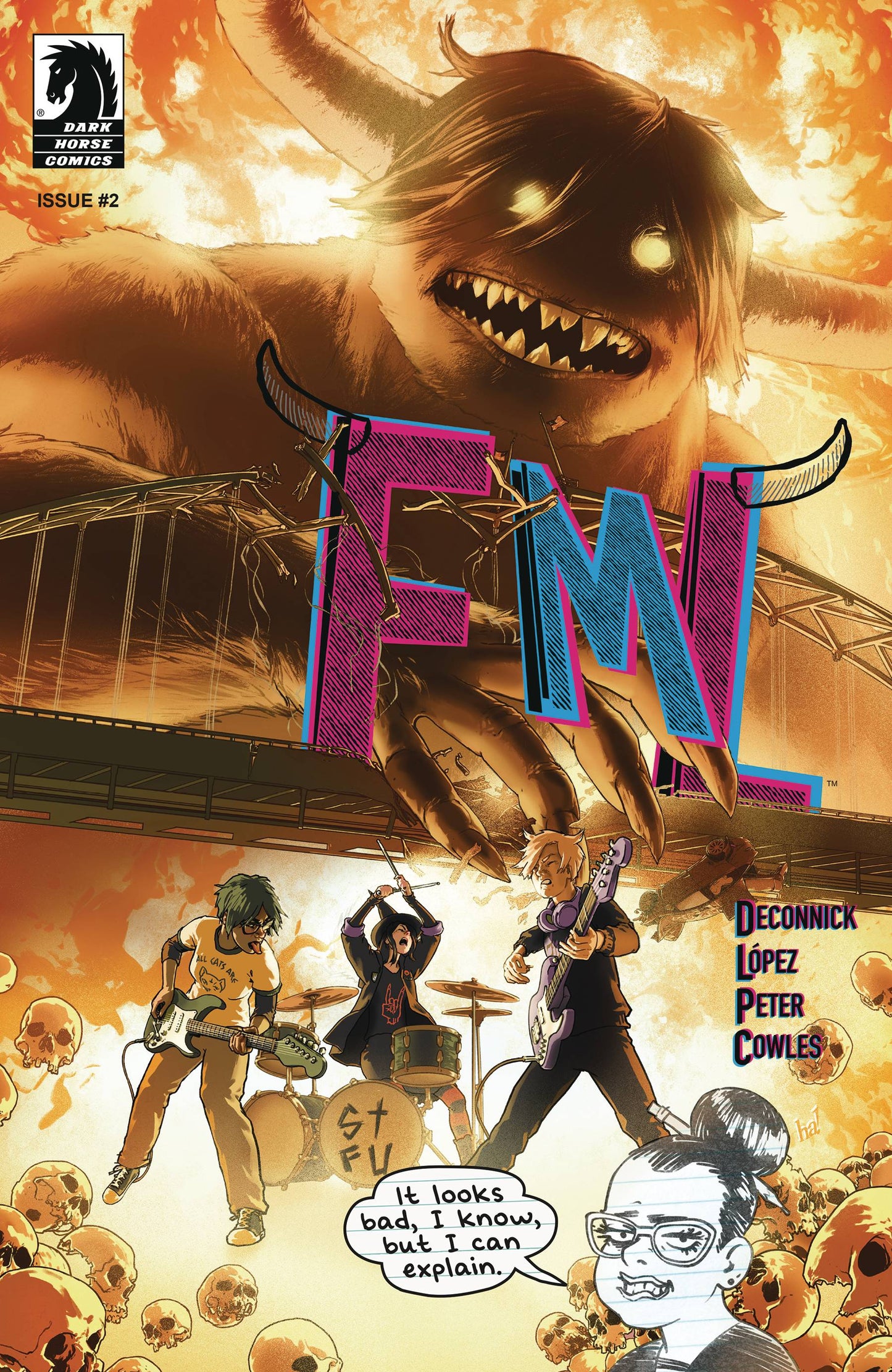 Fml #2 B Ha Variant (12/11/2024) Dark Horse - Golden Apple Comics