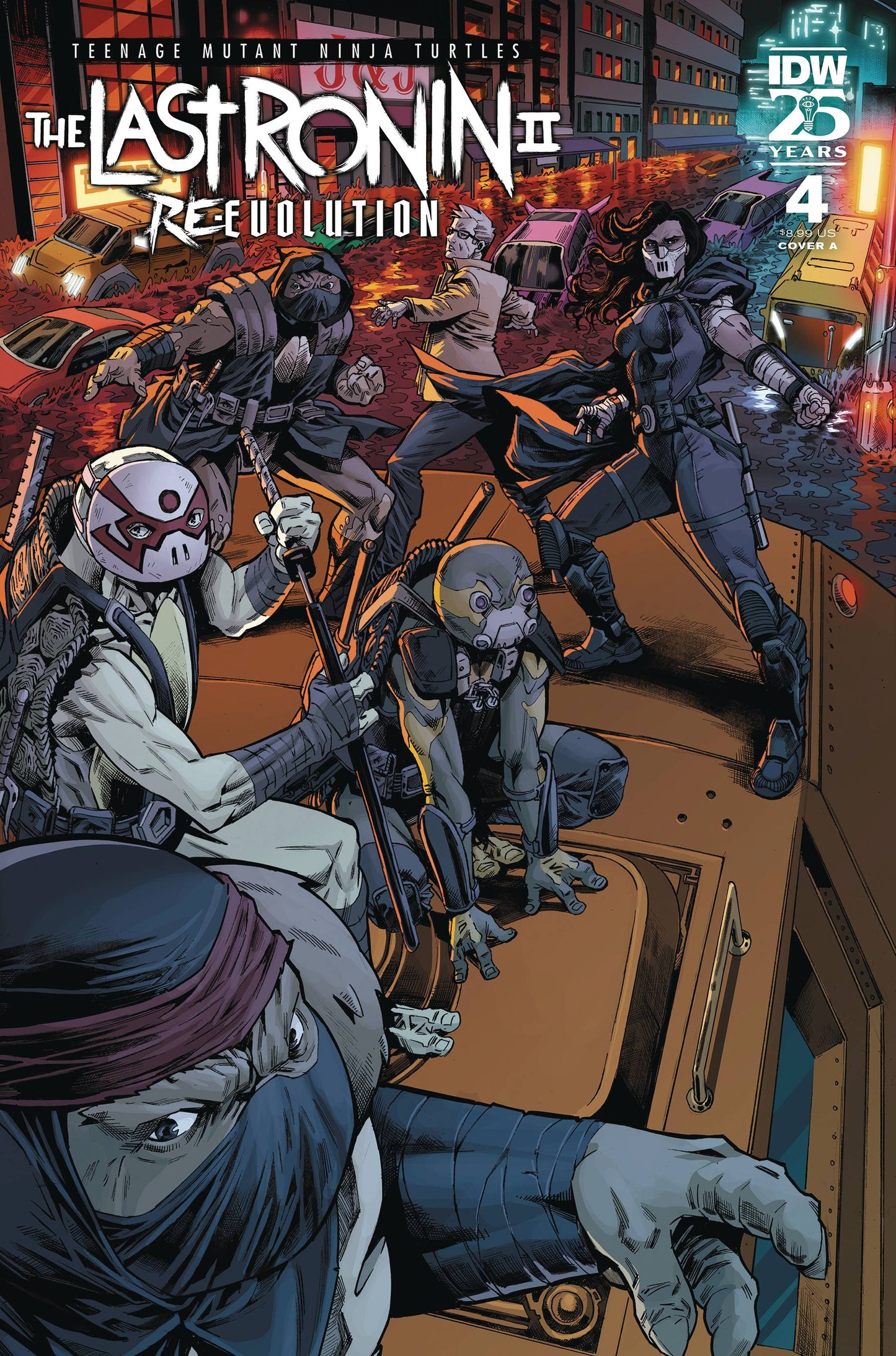 Teenage Mutant Ninja Turtles Tmnt The Last Ronin Ii Re Evolution #4 A Esau Escorza Kevin Eastman (01/29/2025) Idw