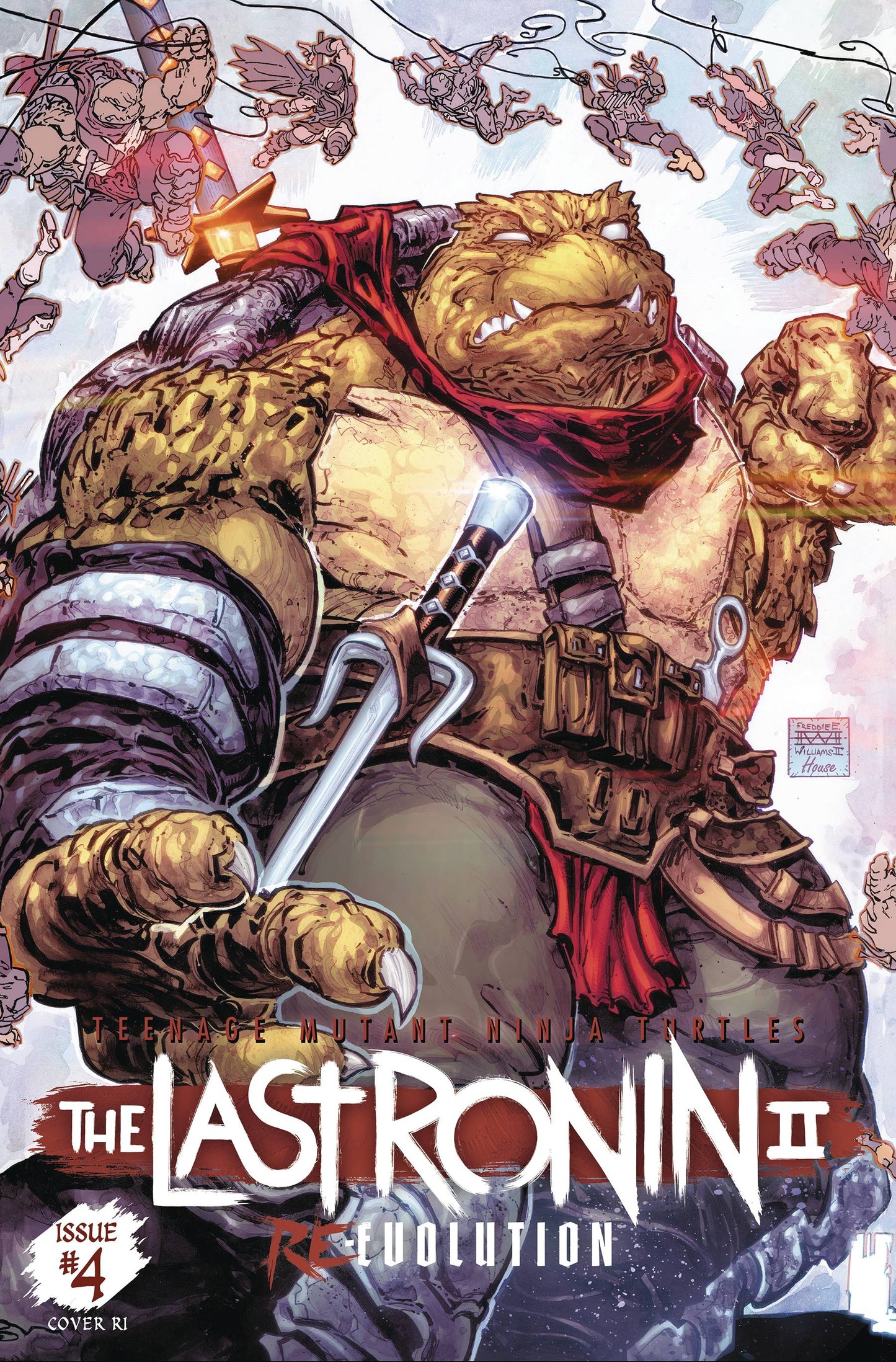 Teenage Mutant Ninja Turtles Tmnt The Last Ronin Ii Re Evolution #4 D 1:25 Freddie Williams Ii Variant (01/29/2025) Idw