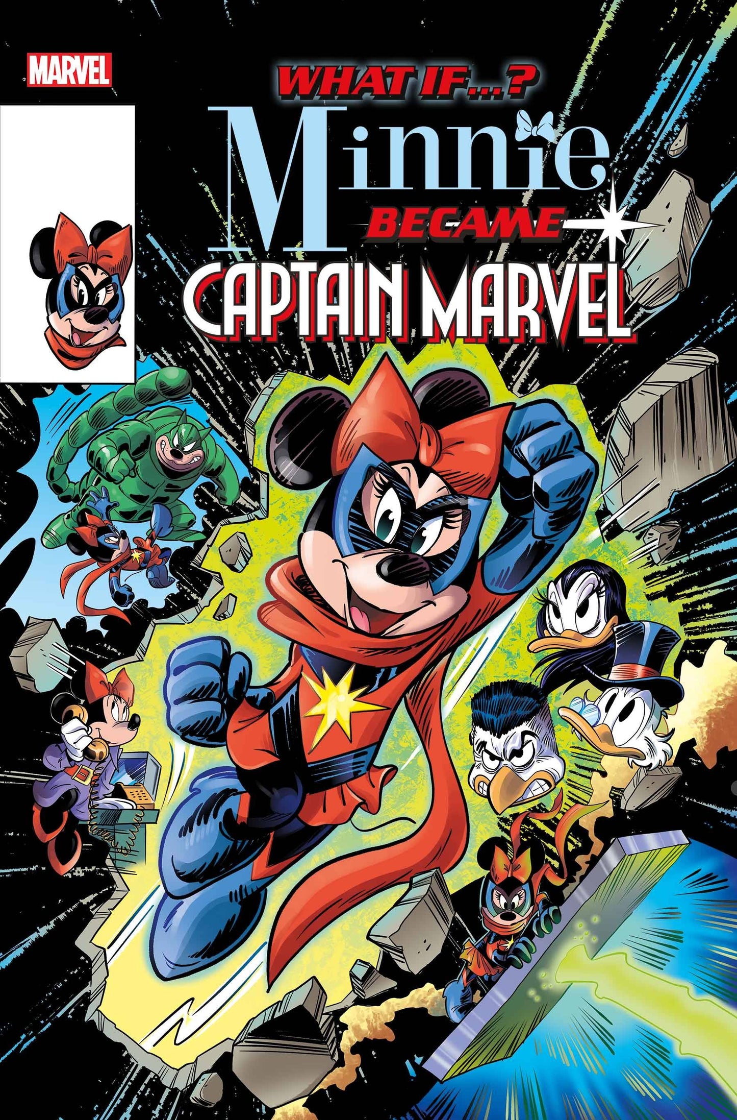 What If Minnie Became Captain Marvel #1 A Giada Perissinotto Steve Behling Homage (11/20/2024) Marvel - Golden Apple Comics