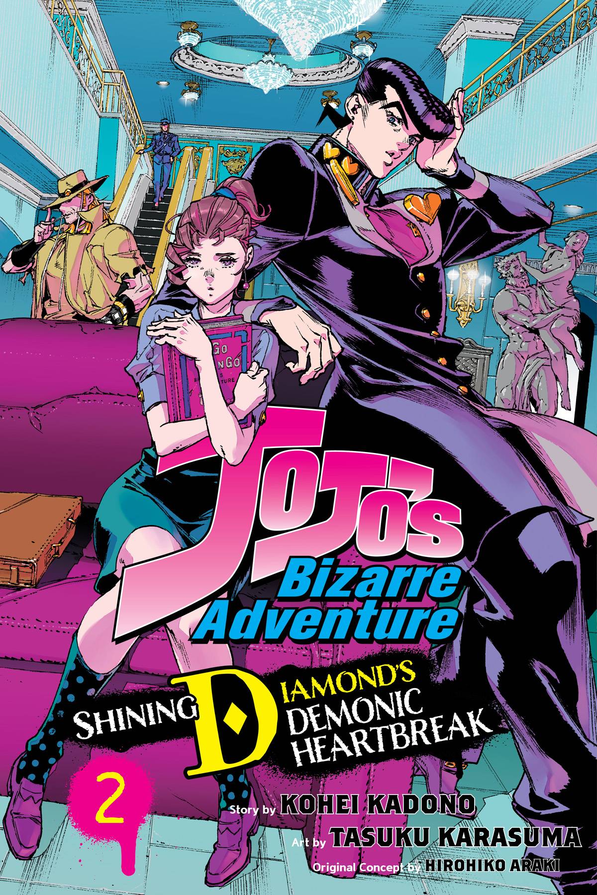 Jojos Bizarre Adv Shining Diamonds Heartbreak Gn Vol 02 (02/05/2025) Viz Media Llc