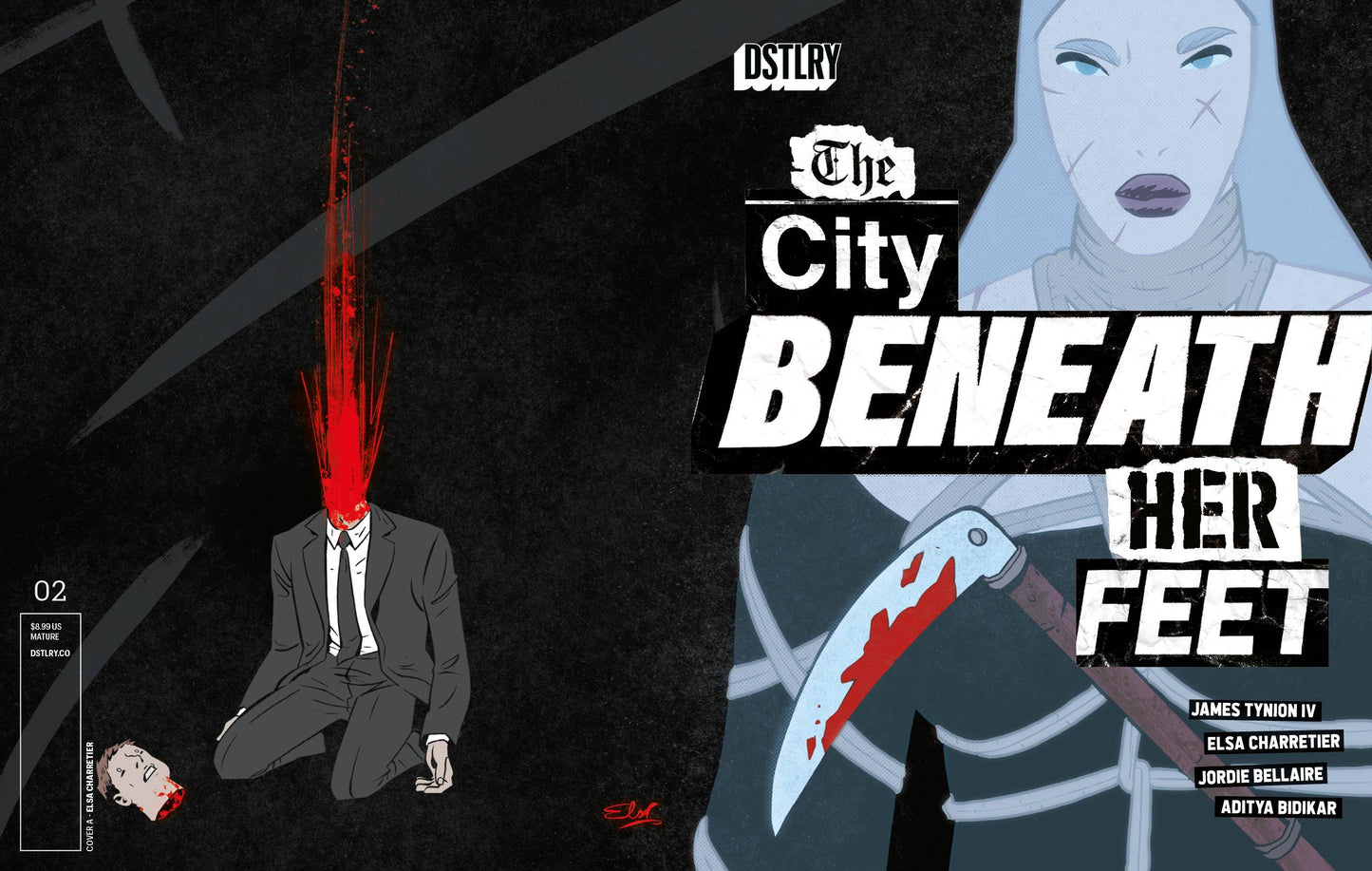 City Beneath Her Feet #2 A Charretier (11/12/2025) Dstlry