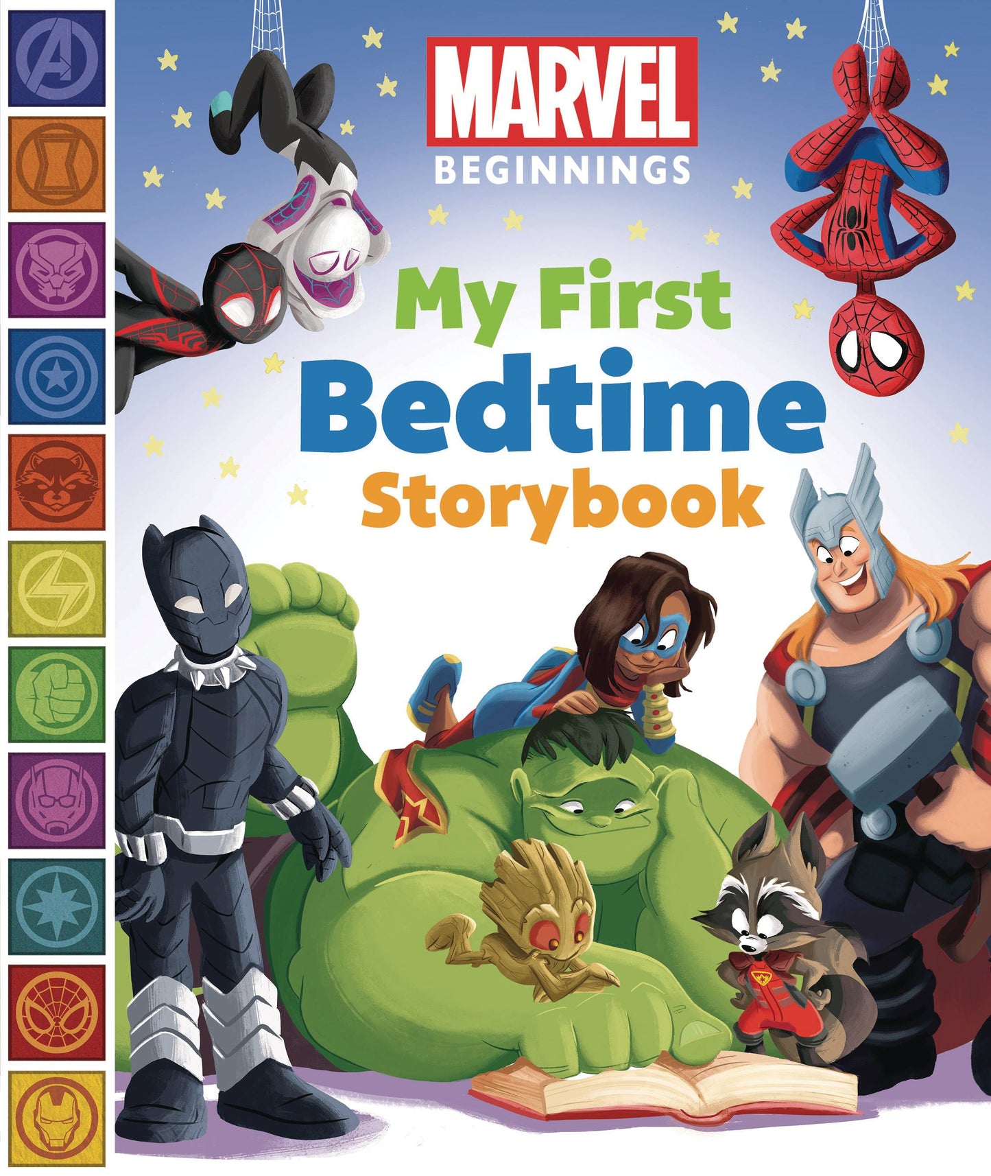 Marvel Beginnings My First Bedtime Storybook Hc (02/05/2025) Marvel Press