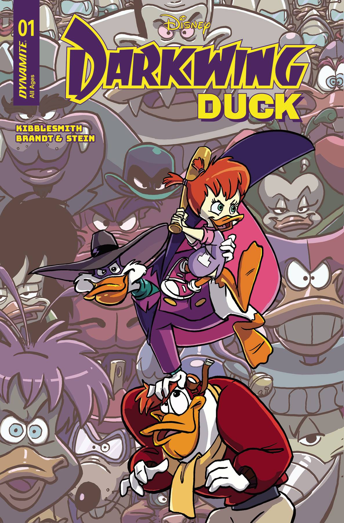 Darkwing Duck #1 U 1:50 Tad Stones Signed Variant (03/05/2025) Dynamite - Golden Apple Comics