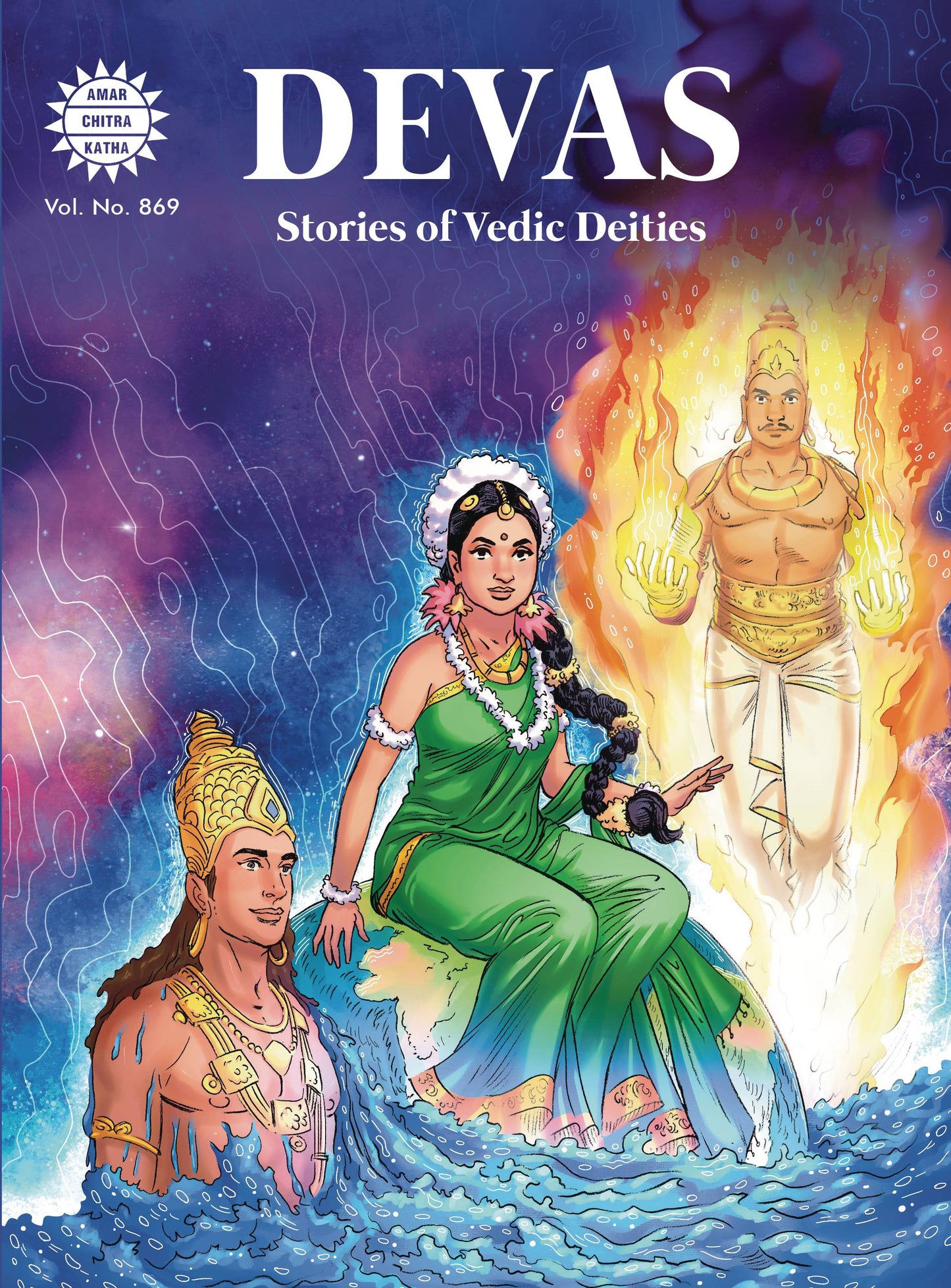 Devas Tp Stories Of Vedic Deities (02/26/2025) Ack Comics (Amar Chitra Katha)