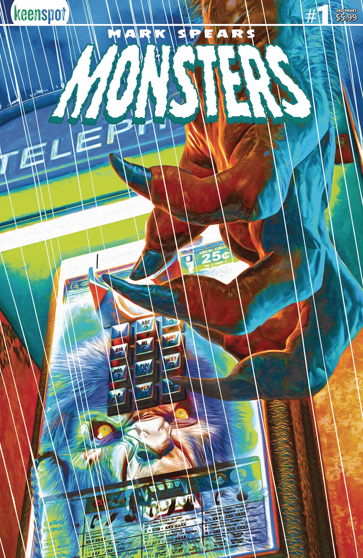 Mark Spears Monsters #1 3rd Print A Telephone Variant (01/01/2025) KEE