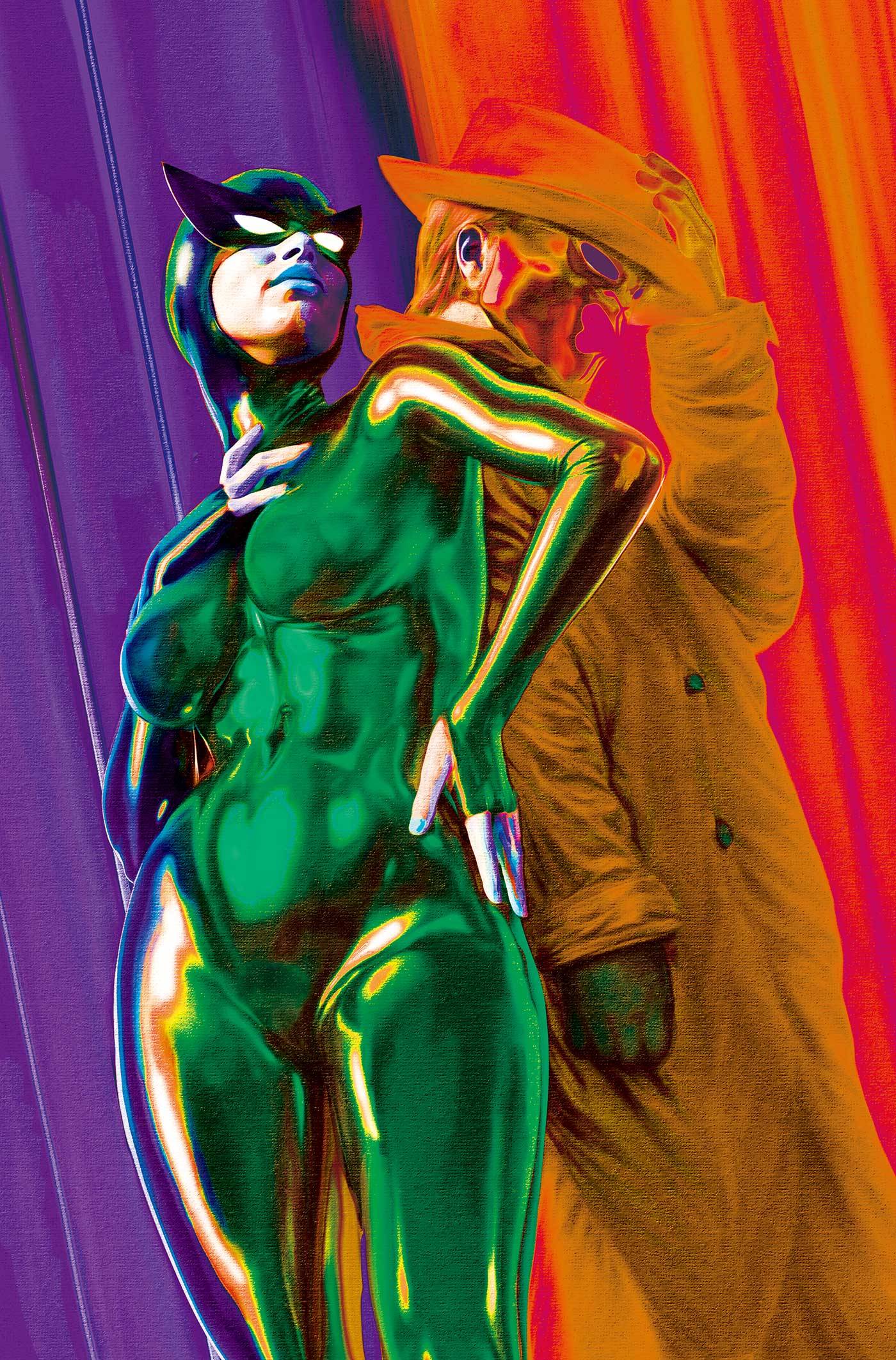 Green Hornet Miss Fury #1 Zb 1:7 Foc Spears Ultraviolet Variant (01/08/2025) Dynamite - Golden Apple Comics