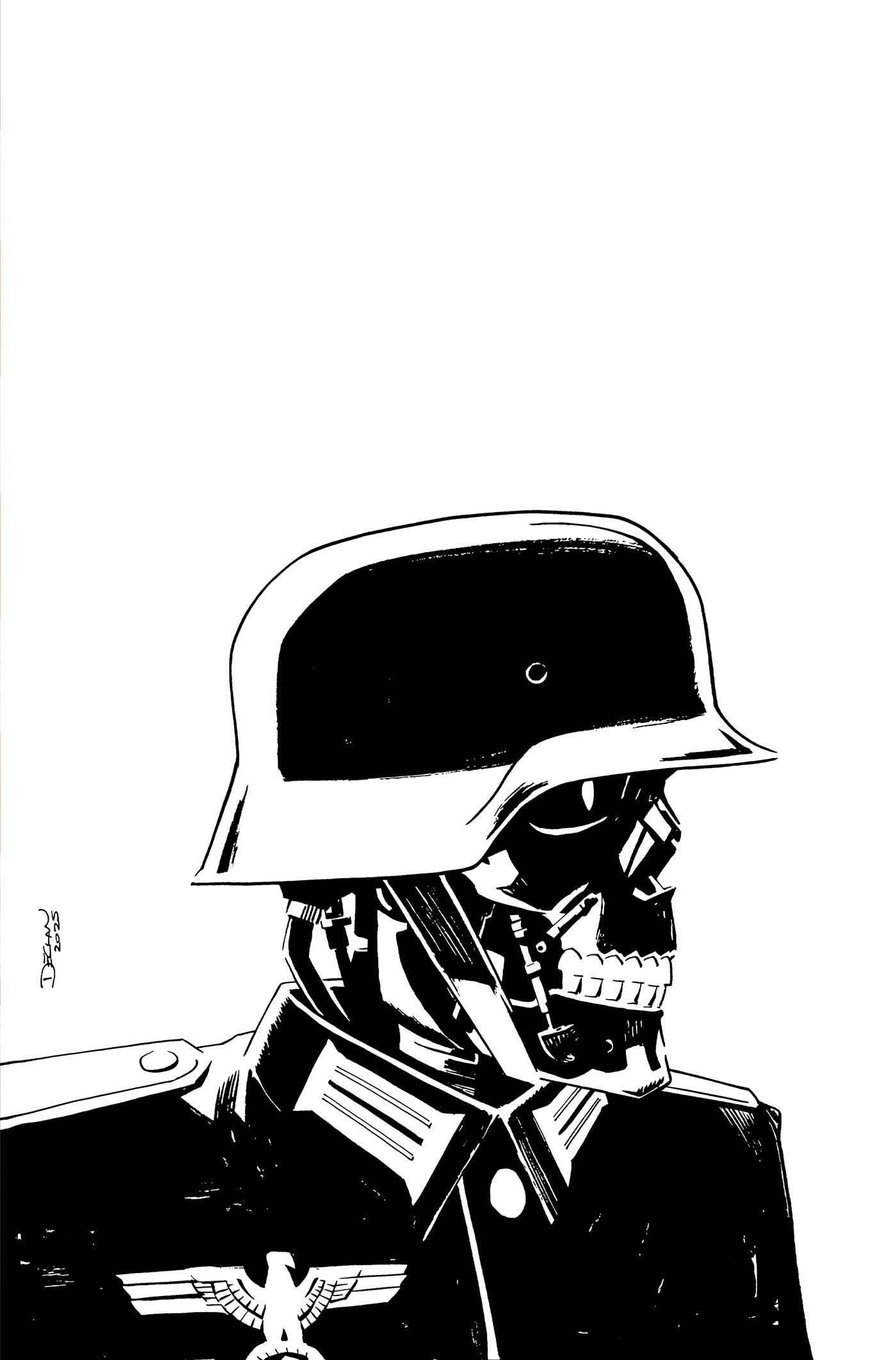Terminator #7 H 1:15 Declan Shalvey Line Art Virgin Variant (04/30/2025) Dynamite