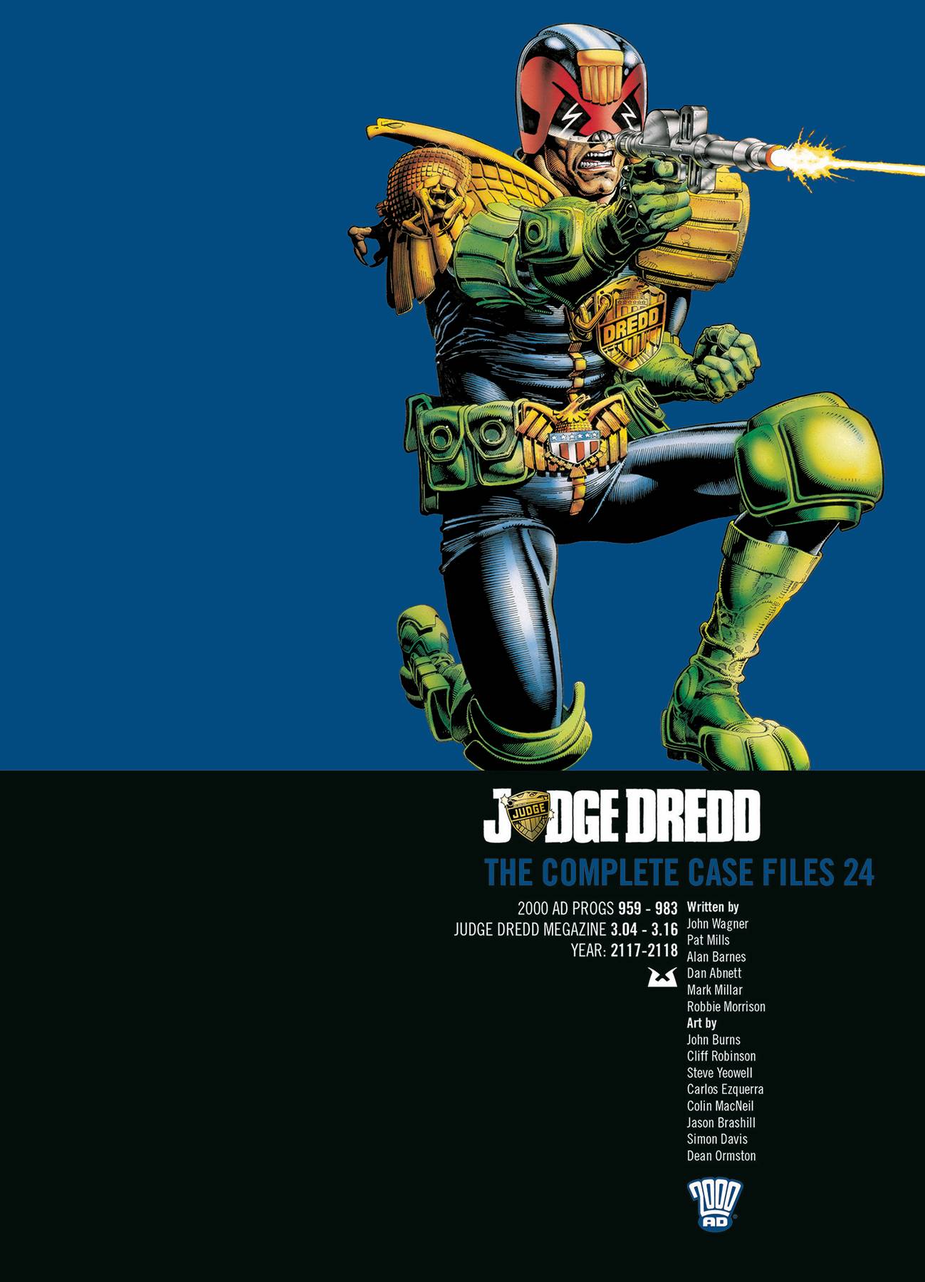 Judge Dredd Comp Case Files Tp Vol 24 (S&S Ed) (06/18/2025) Rebellion / 2000Ad