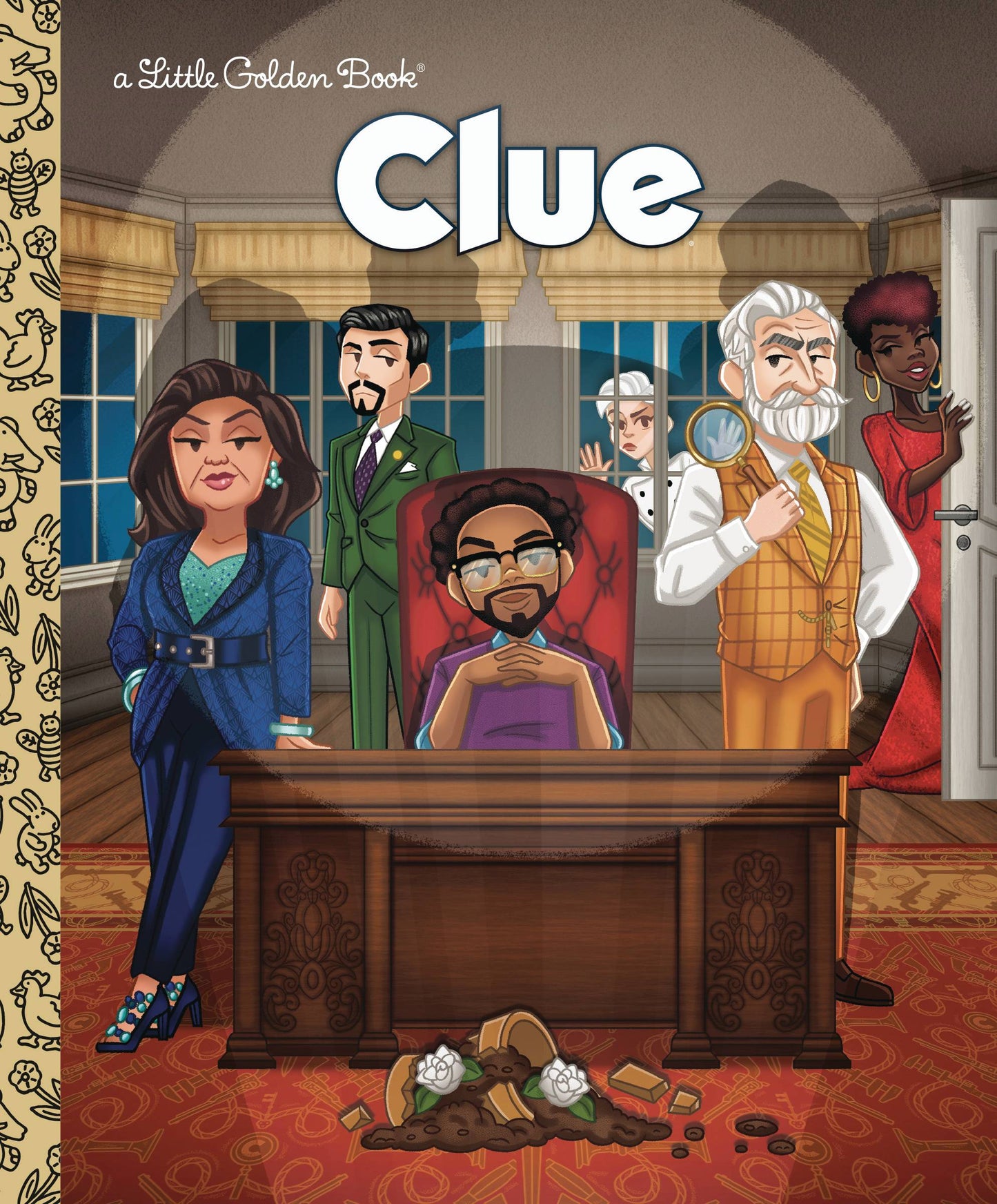 Clue Little Golden Book Hc (07/02/2025) Golden Books