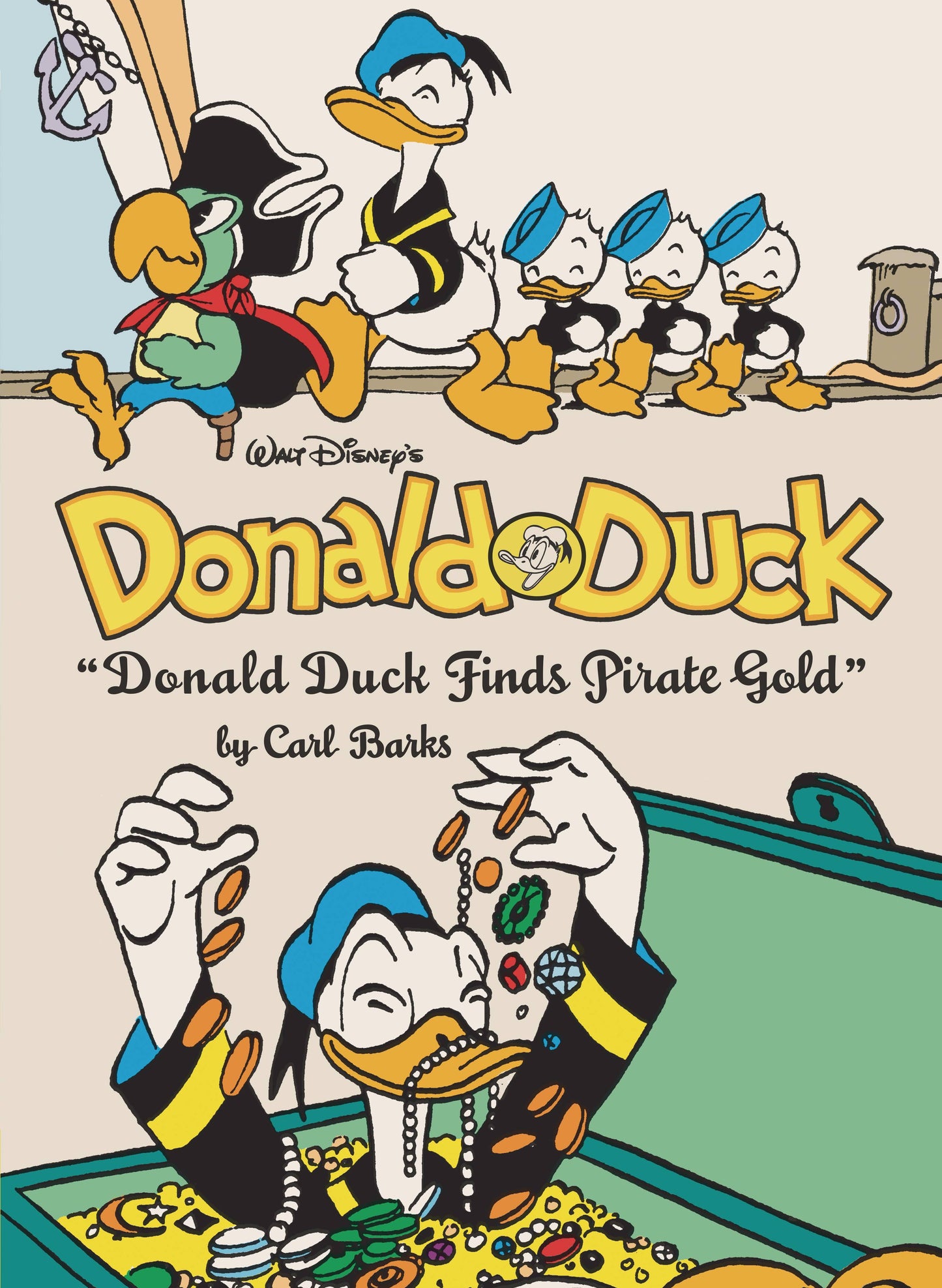 Walt Disney Donald Duck Hc Vol 01 Pirate Gold (08/27/2025) Fantagraphics Books