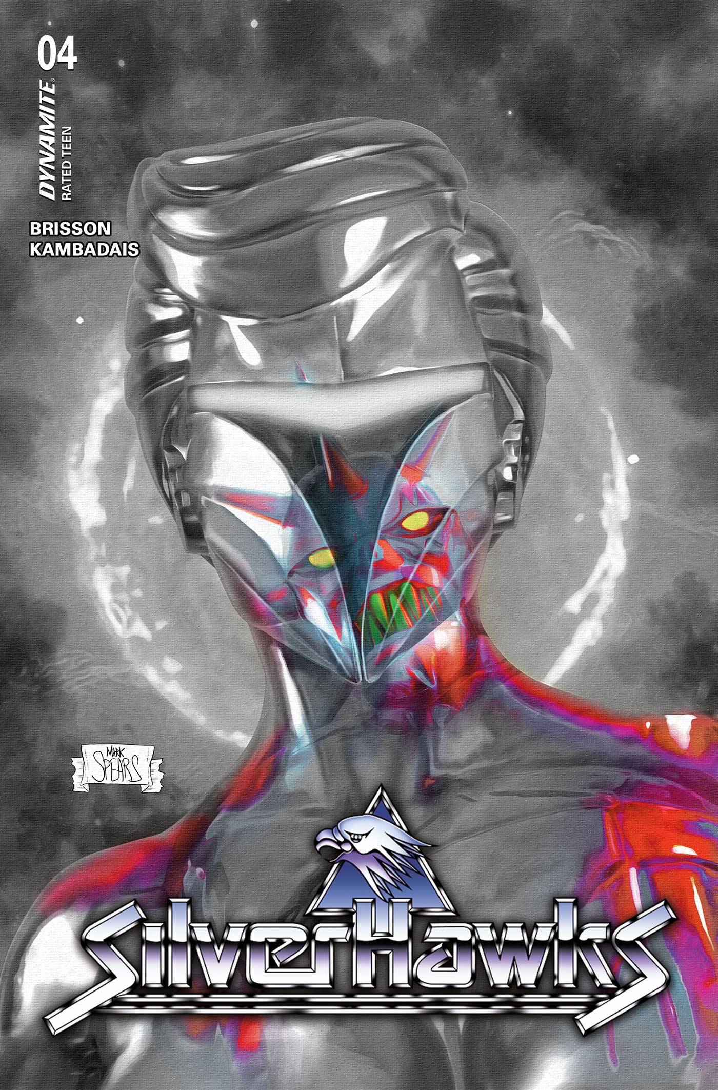 Silverhawks #4 Z 1:7 Mark Spears B&W Variant (05/14/2025) Dynamite