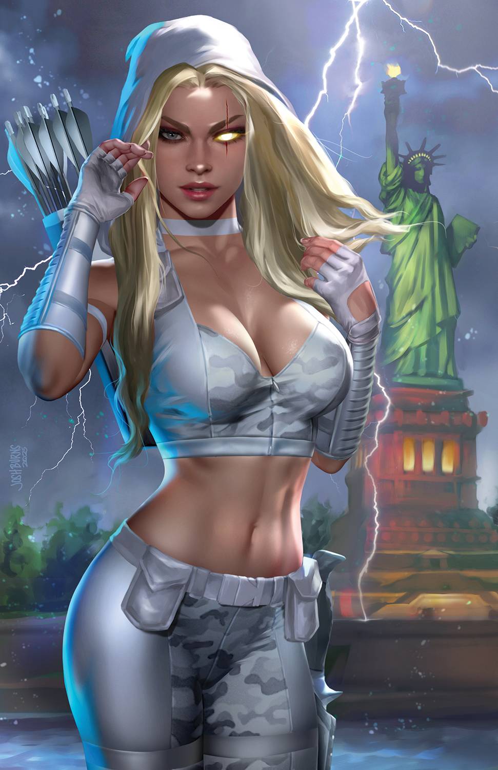 Robyn Hood Infinite War C Josh Burns Variant (08/20/2025) Zenescope