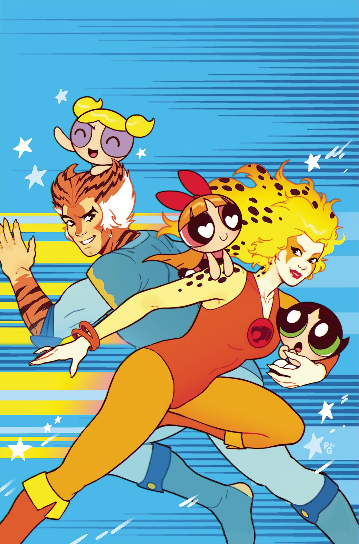 Thundercats Powerpuff Girls #3 J 1:15 Paulina Ganucheau Virgin Variant (09/03/2025) Dynamite