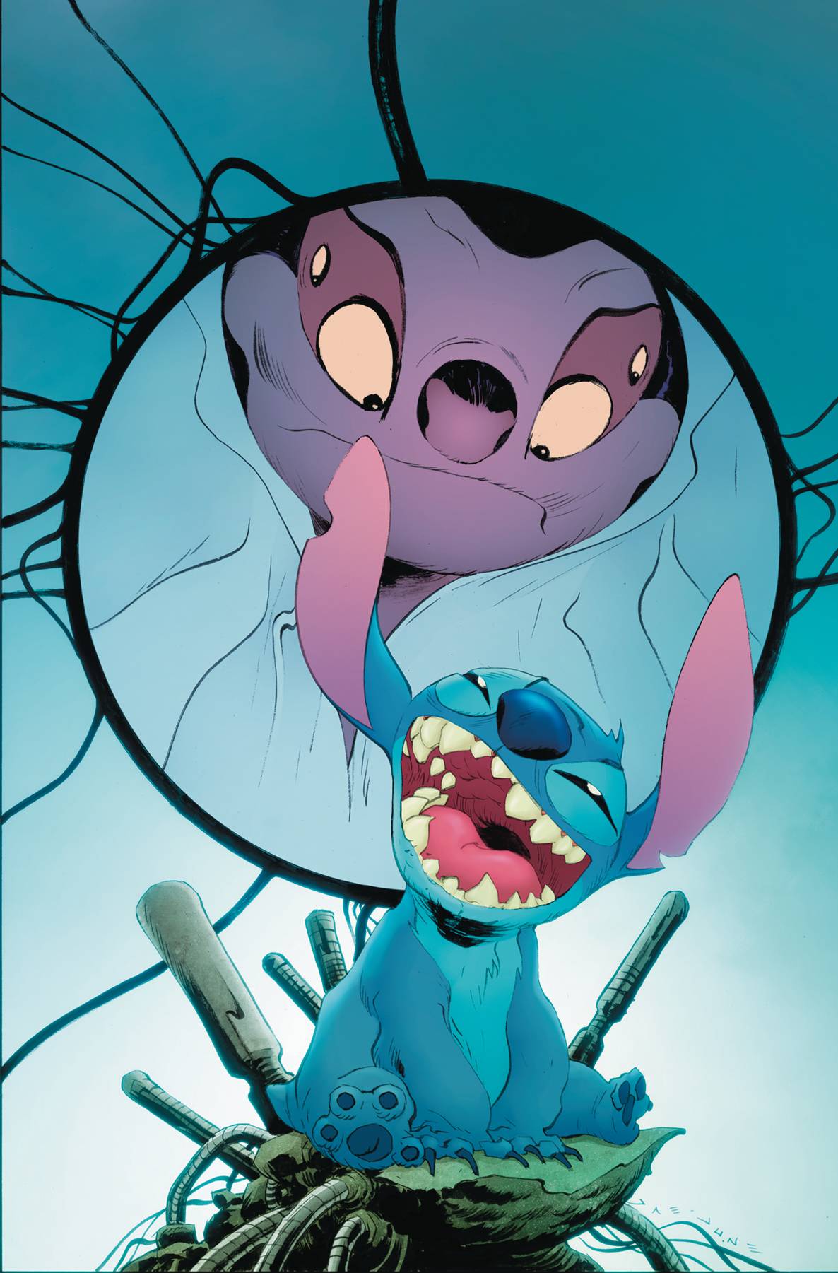 Stitch #1 M 1:15 Jae Lee Foil Virgin Variant (08/27/2025) Dynamite