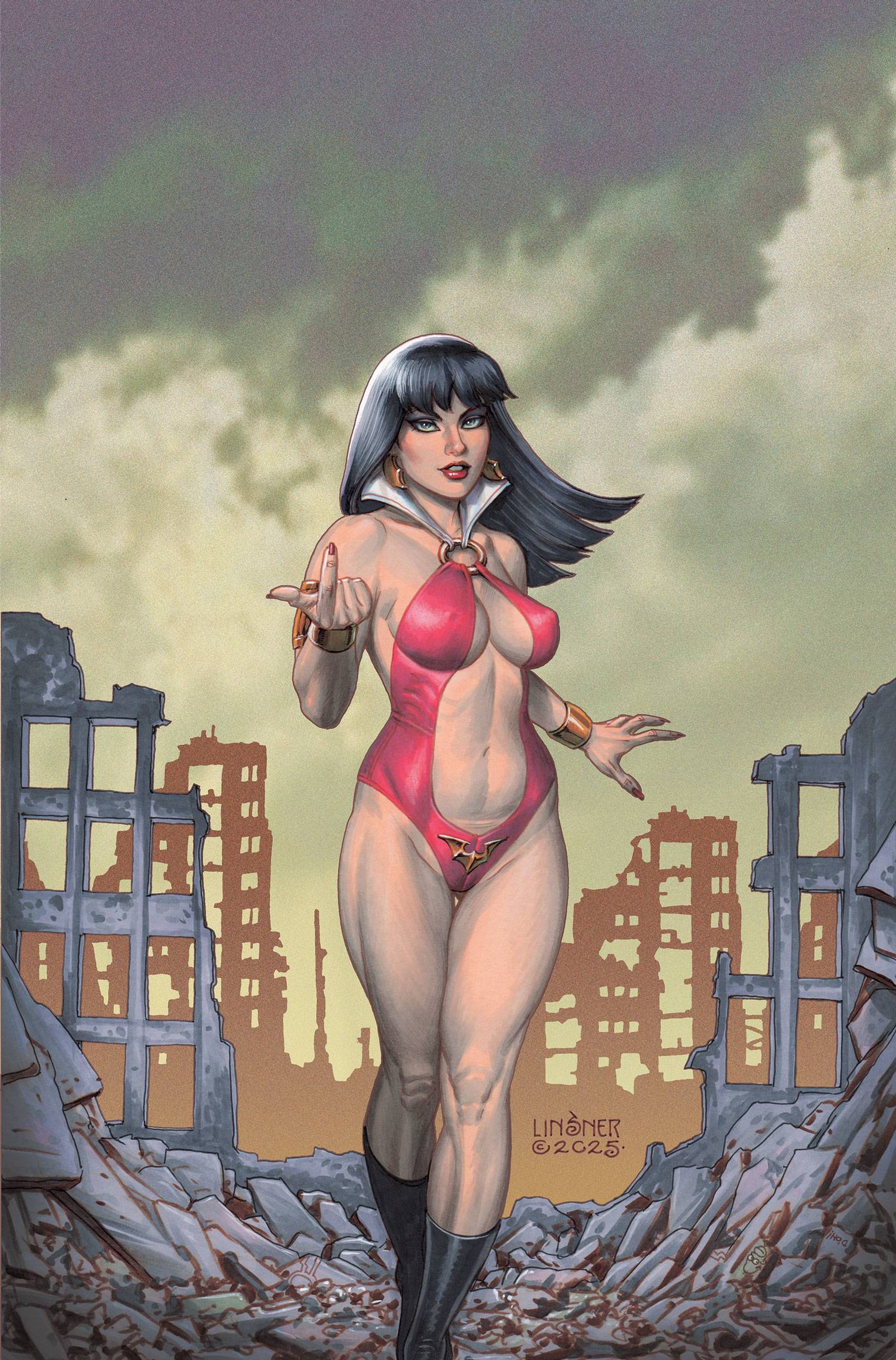 Vampirella Armageddon #3 I 1:15 Linsner Virgin (09/17/2025) Dynamite