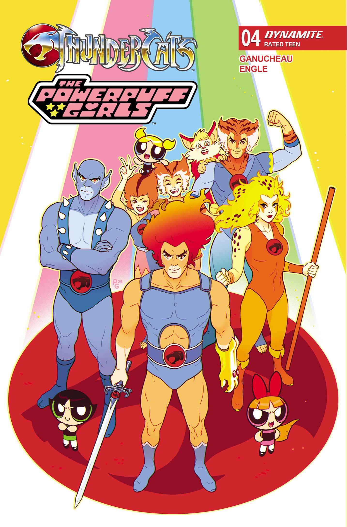 Thundercats The Powerpuff Girls #4 A Paulina Ganucheau (10/08/2025) Dynamite