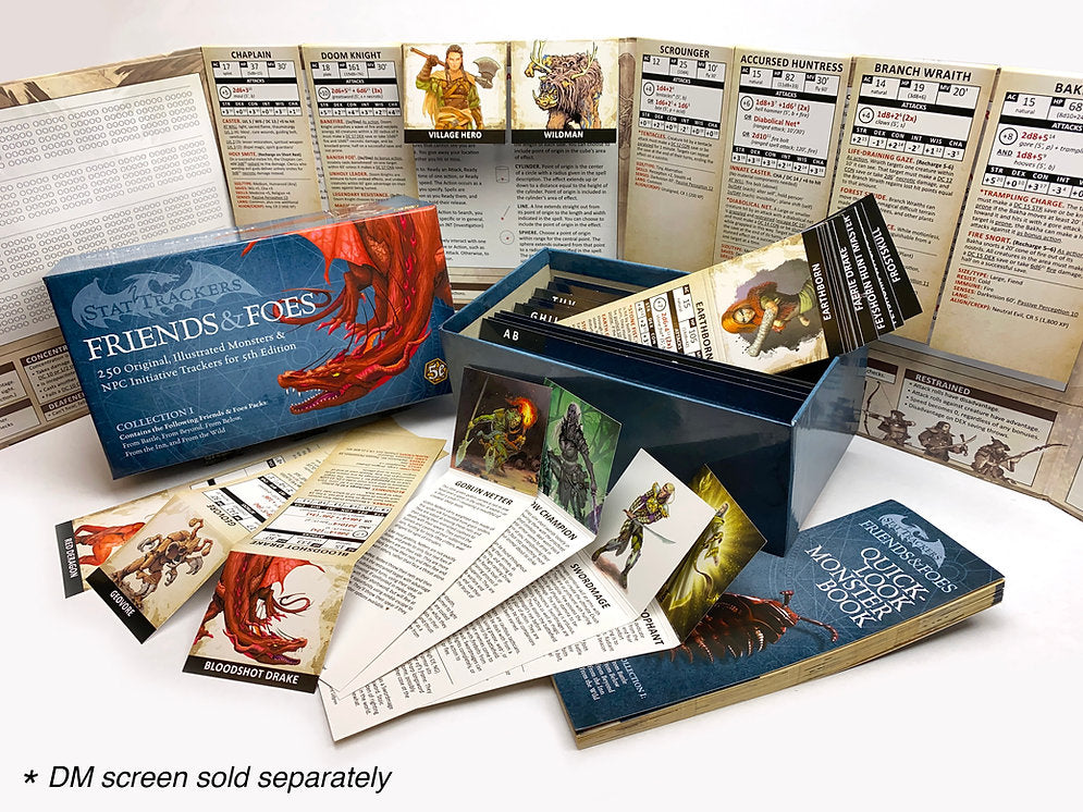 Stat Trackers: Friends & Foes - Collection 1 - Golden Apple Comics