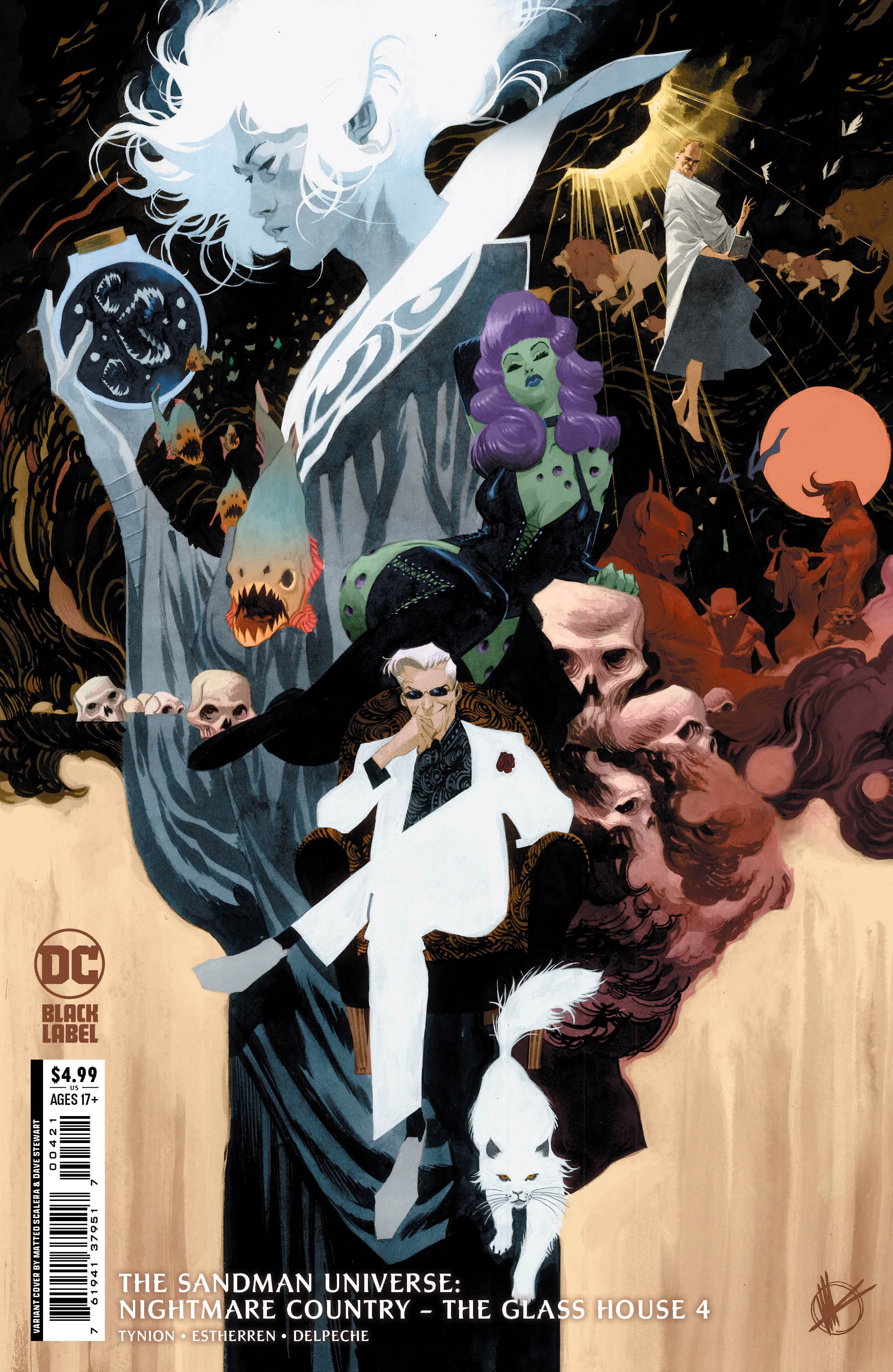 Sandman Universe Nightmare Country The Glass House #4 (Of 6) B Matteo