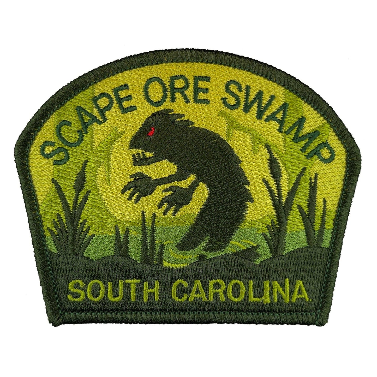 Scape Ore Swamp, South Carolina Travel Patch: Iron-on - Golden Apple Comics