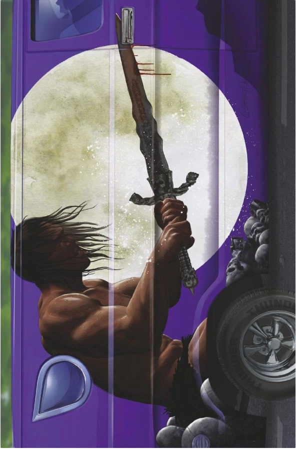 CONAN THE BARBARIAN EXODUS #1 HORN VAN VAR (08/07/2019) - Golden Apple Comics