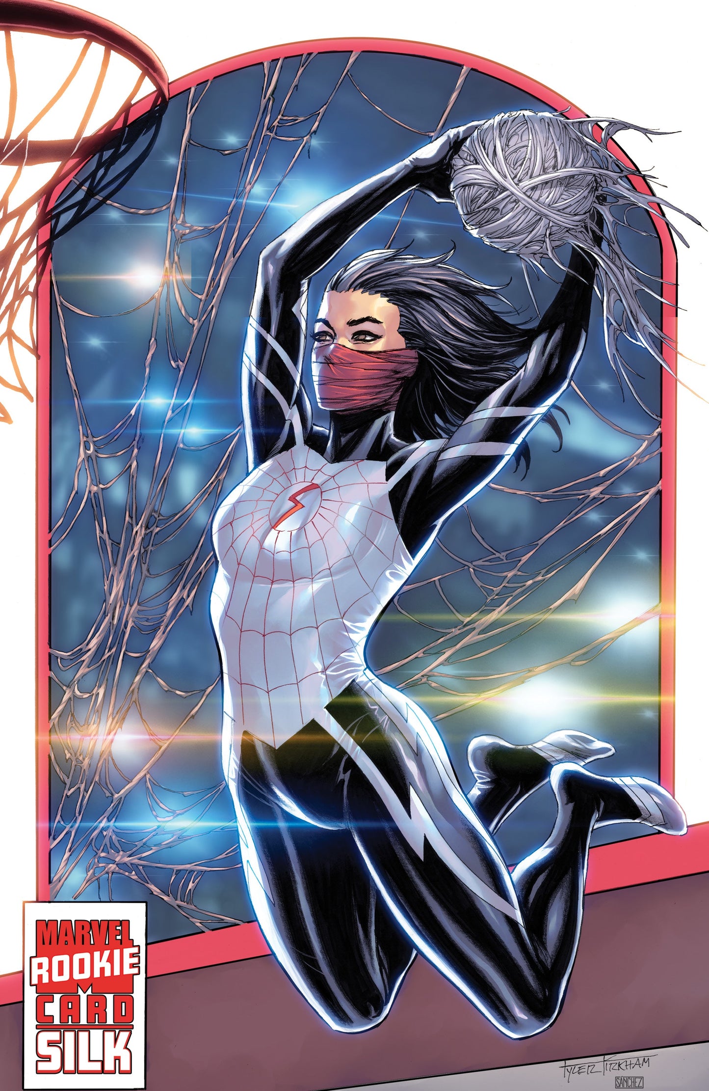 Silk #2 (Of 5) Tyler Kirkham Basketball Trading Card Virgin Variant (05/05/2021) Marvel