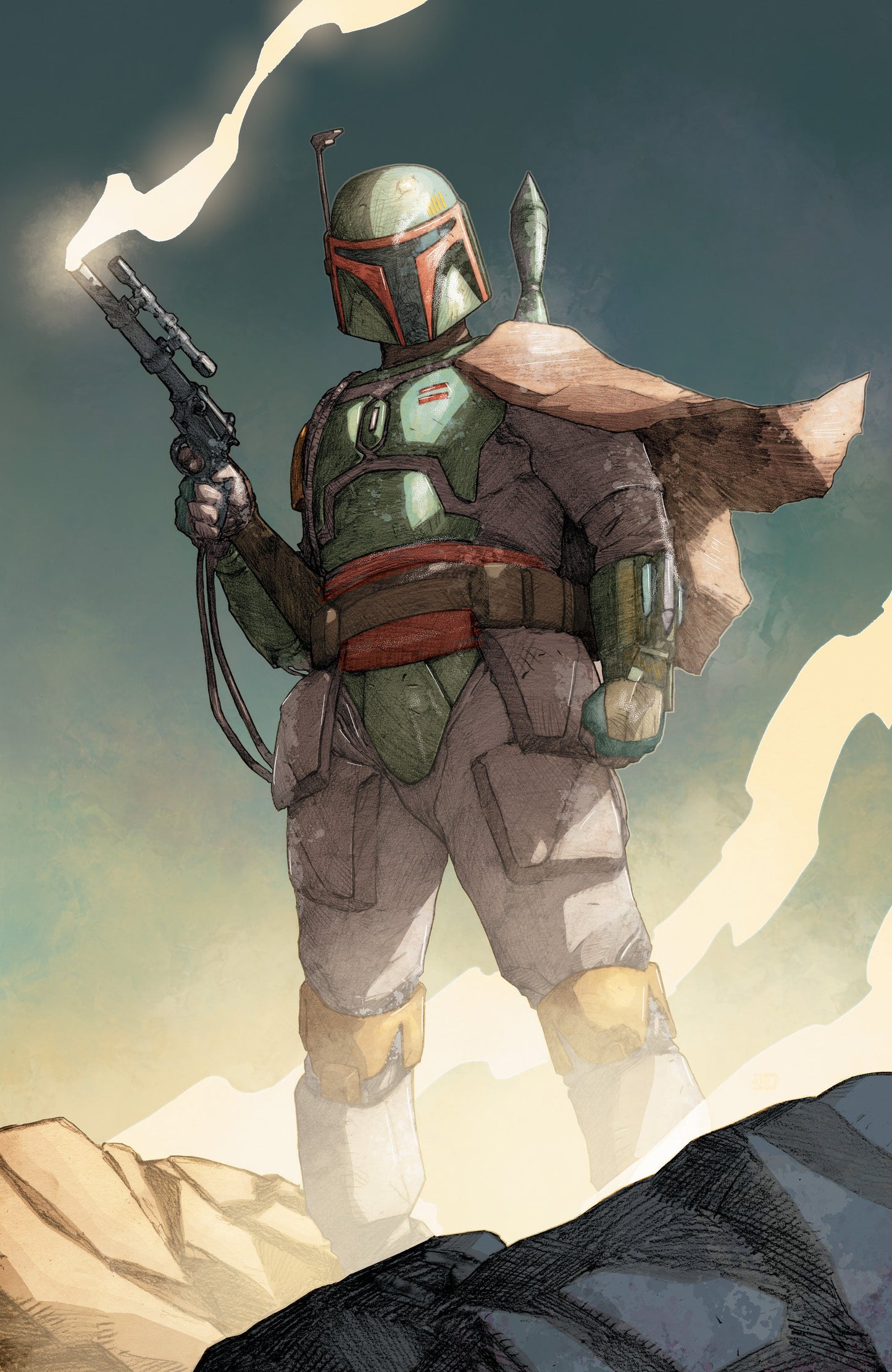 Star Wars War Bounty Hunters Alpha #1 Khoi Pham Virgin Variant Boba Fett (05/12/2021) Marvel - Golden Apple Comics