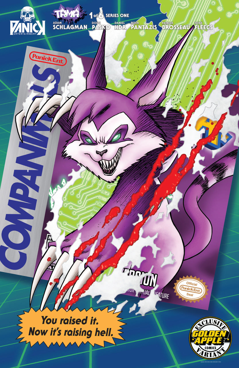 Tama #1 (Of 6) Tony Fleecs Pokemon Gameboy Homage Variant (08/06/2025) Panick