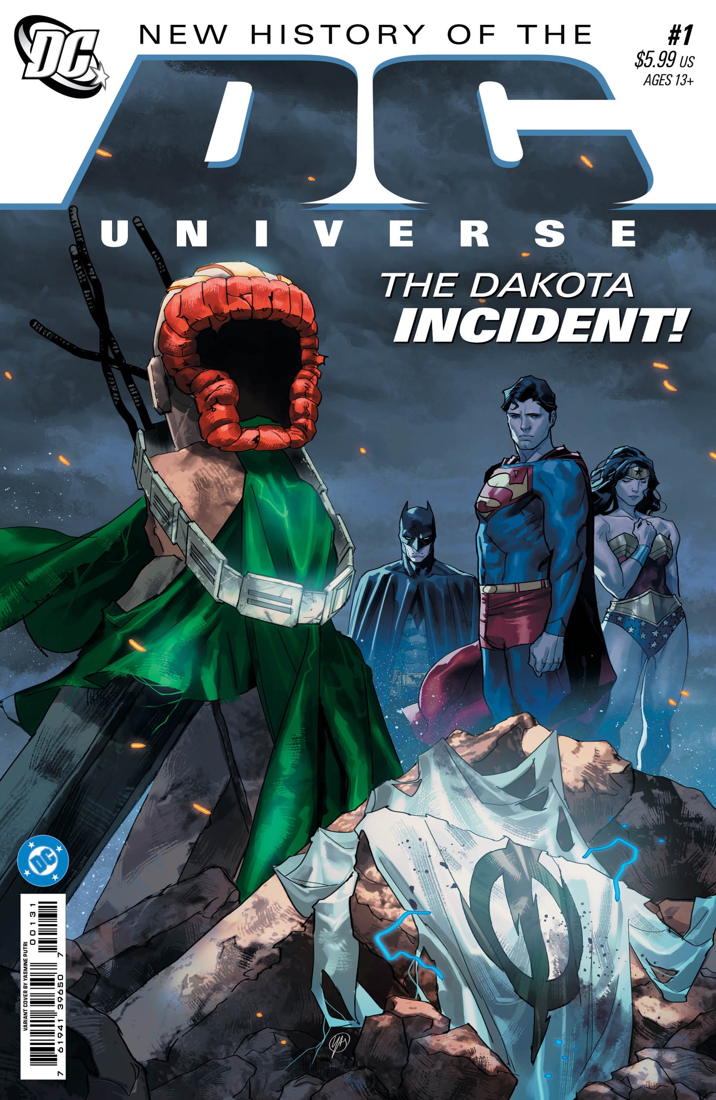 New History Of The Dc Universe The Dakota Incident #1 (One Shot) C Yasmine Putri Variant (02/25/2026) Dc