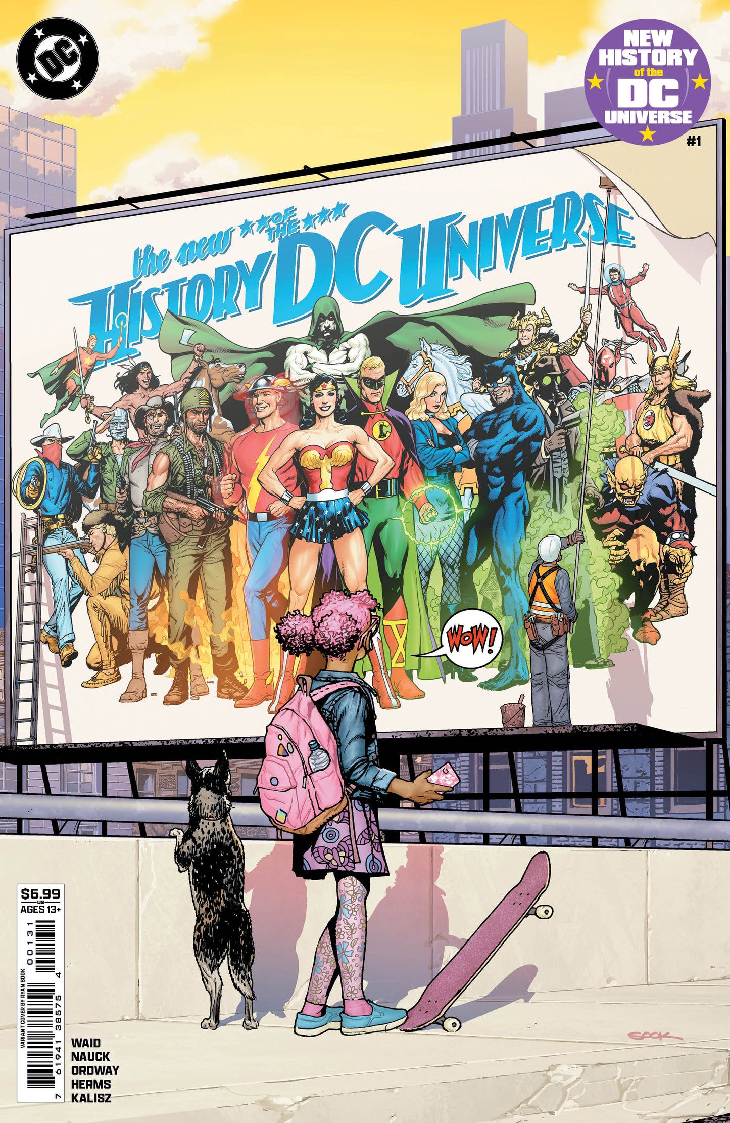 New History Of The Dc Universe #1 (Of 4) C Ryan Sook Variant (06/25/2025) Dc