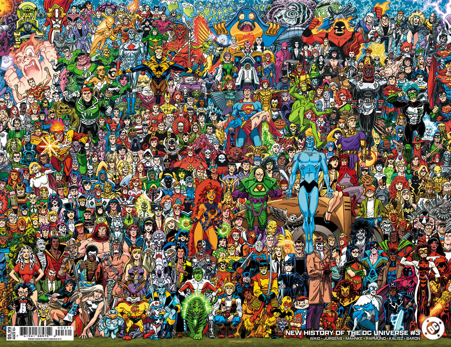 New History Of The Dc Universe #3 (Of 4) D Scott Koblish Legacy Variant (09/10/2025) Dc