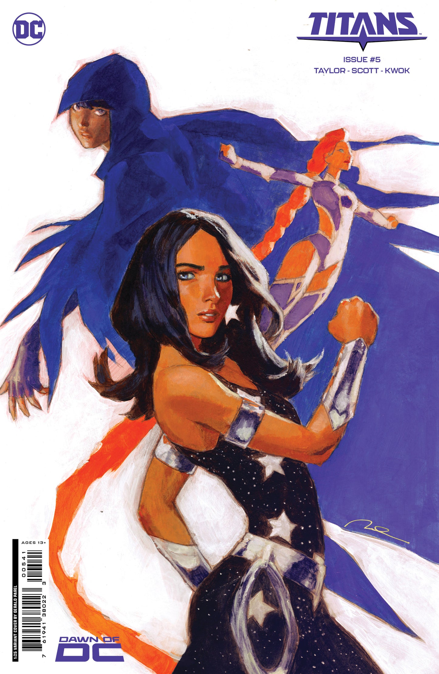 Titans #5 F 1:25 Gerald Parel Card Stock Variant (11/21/2023) Dc - Golden Apple Comics