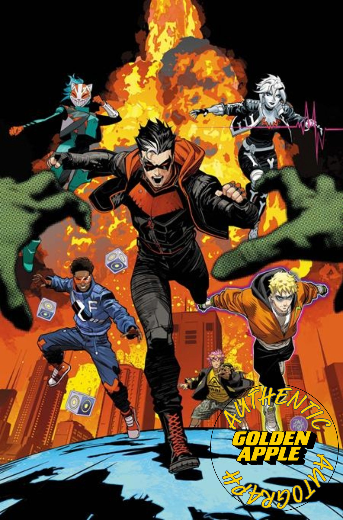 【お選びください】すややかD.C.Version 1か2 Teen Titans #1 B Dan Mora Variant SIGNED Kyle Higgins (09/02/2026) Dc