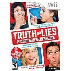 Truth Or Lies - Wii - Golden Apple Comics