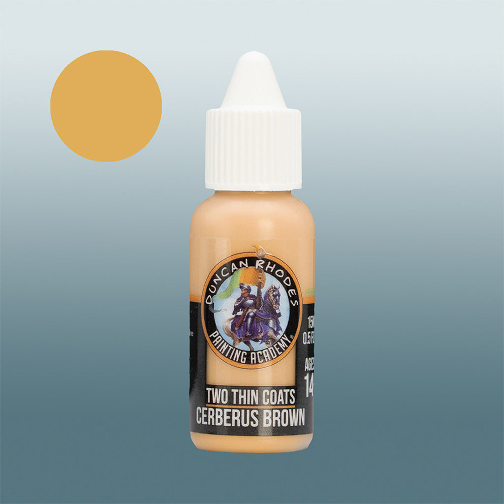 Two Thin Coats Highlight: Cerberus Brown