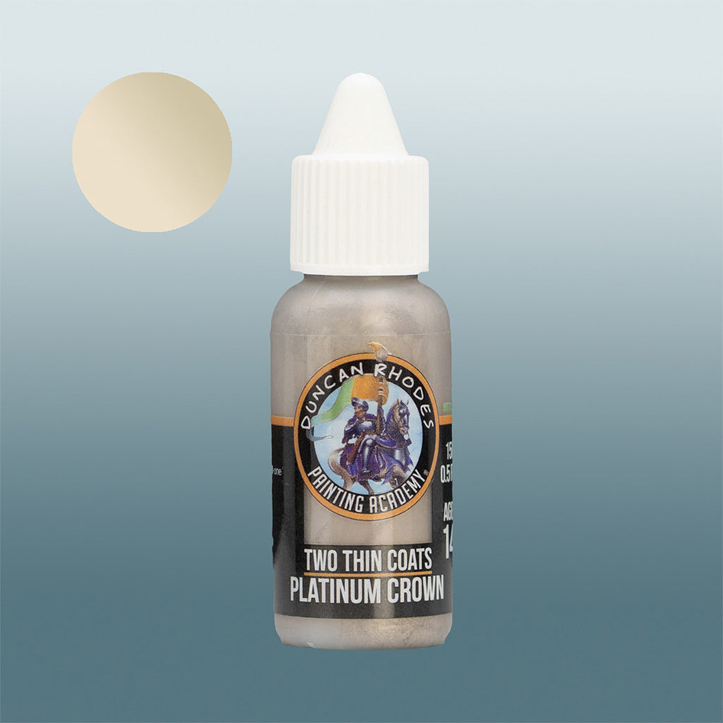 Two Thin Coats Metallic: Platinum Crown