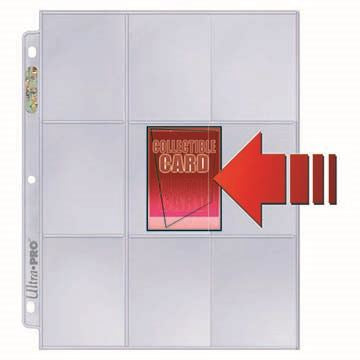 Ultra Pro 9-Pocket Side Load Pages 100-Count